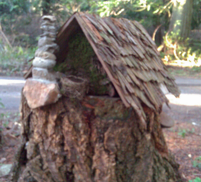 Back of the Fairy House