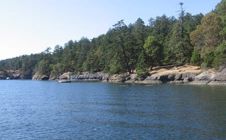 Dock on Stuart Island by Permit Resources 