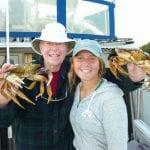 Dungeness crabs on Orcas Island
