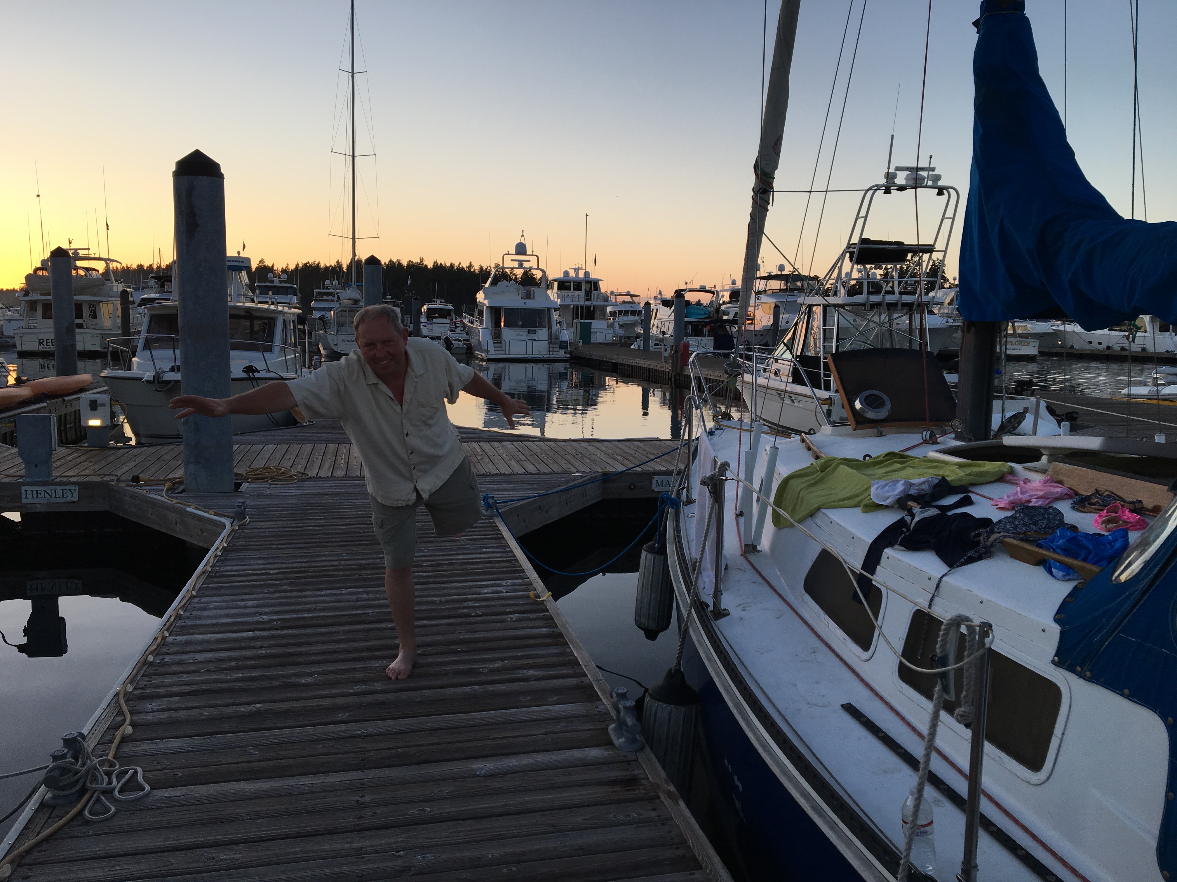 Gramps J having fun
