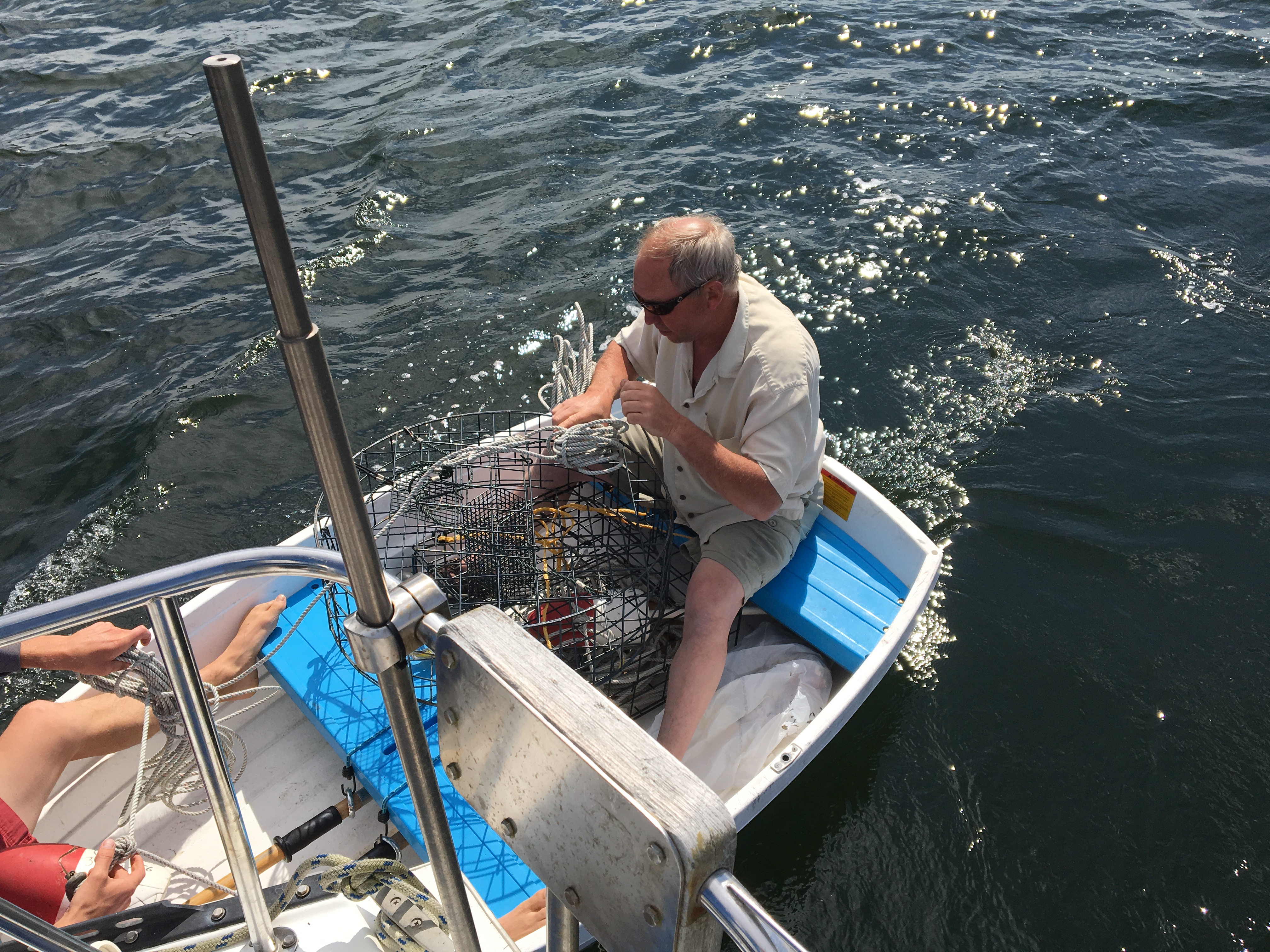 Crabbing with Gramps J